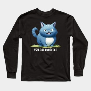 Funny Kitty Long Sleeve T-Shirt